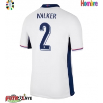 Camiseta Inglaterra Kyle Walker #2 Primera Equipación Eurocopa 2024 manga corta